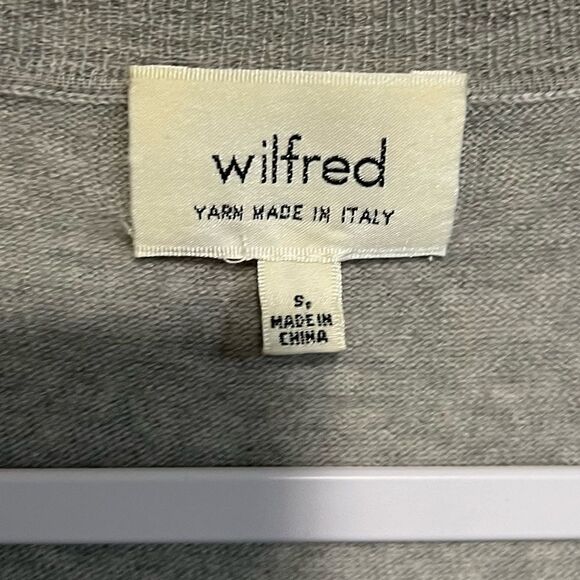 Aritzia Wilfred Wool Side Slit Sweater Size S - Picture 2 of 7